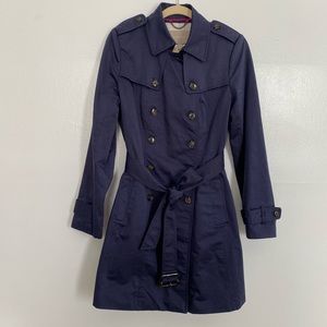 [Banana Republic] Navy Blue Trench Coat